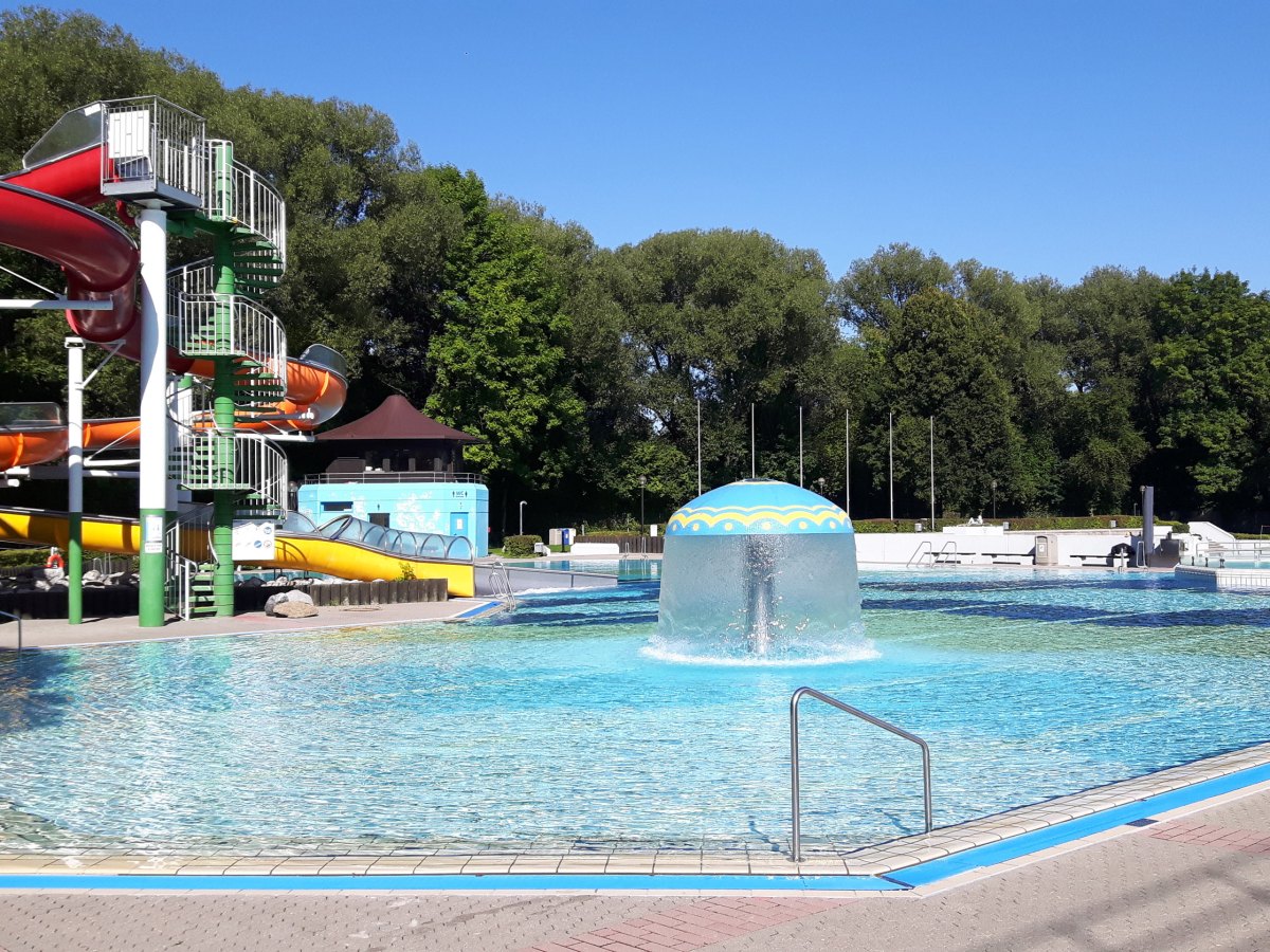 Freibad Unterhaching, Bavaria,&nbsp;2021