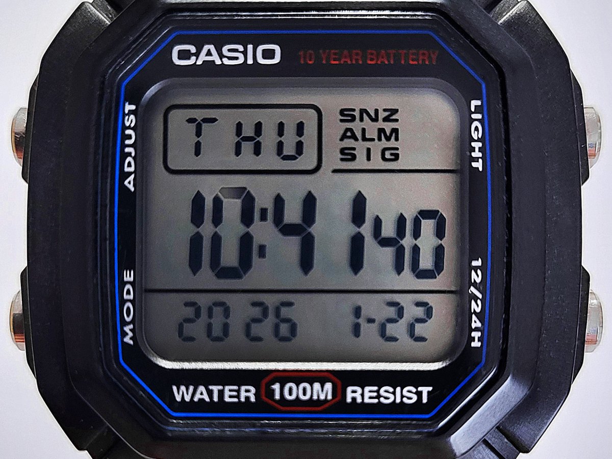 Casio W-800H-1AVES 3240
