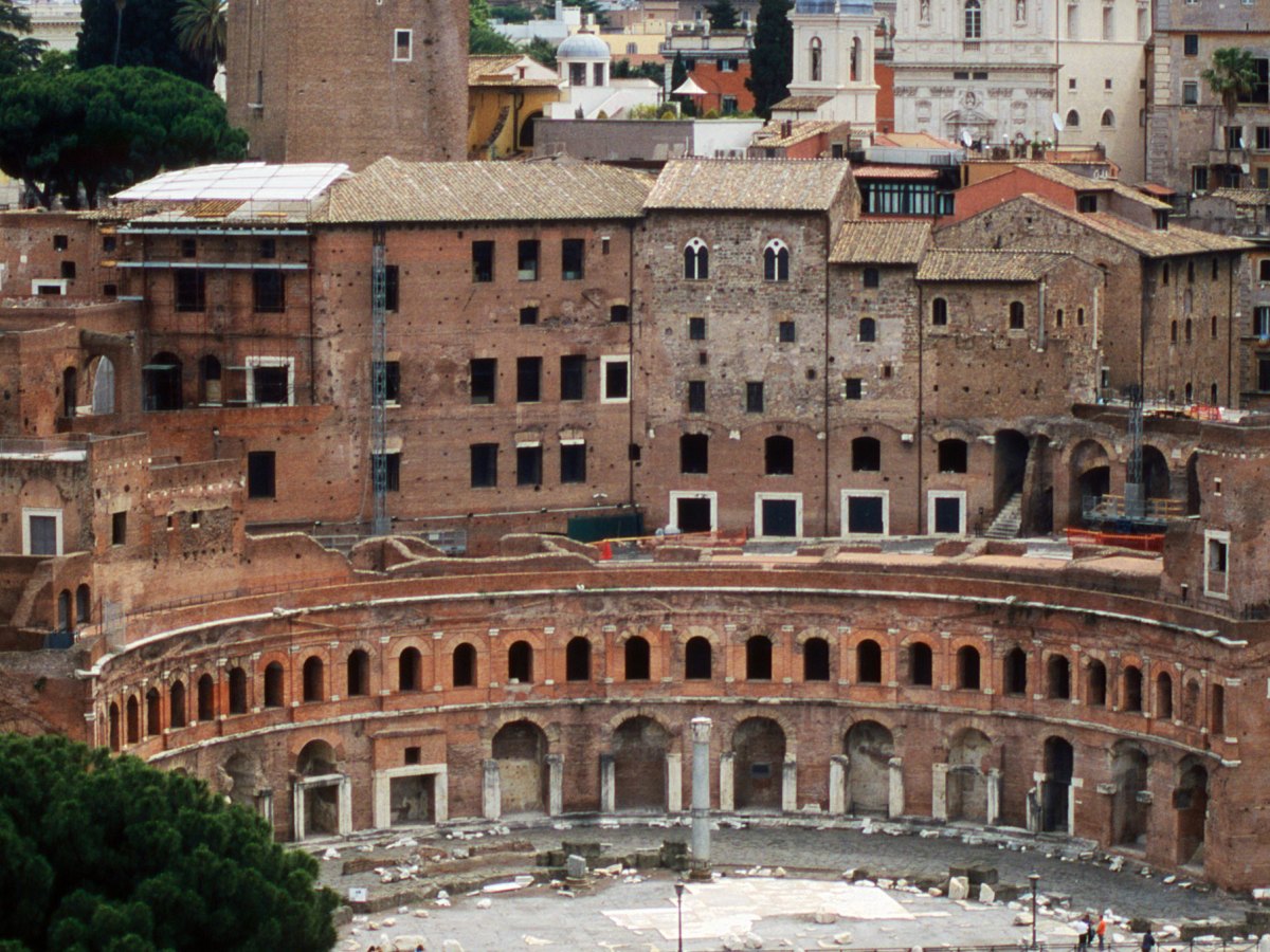Mercati di Traiano & Foro di Traiano, Rome, Italy,&nbsp;2005
