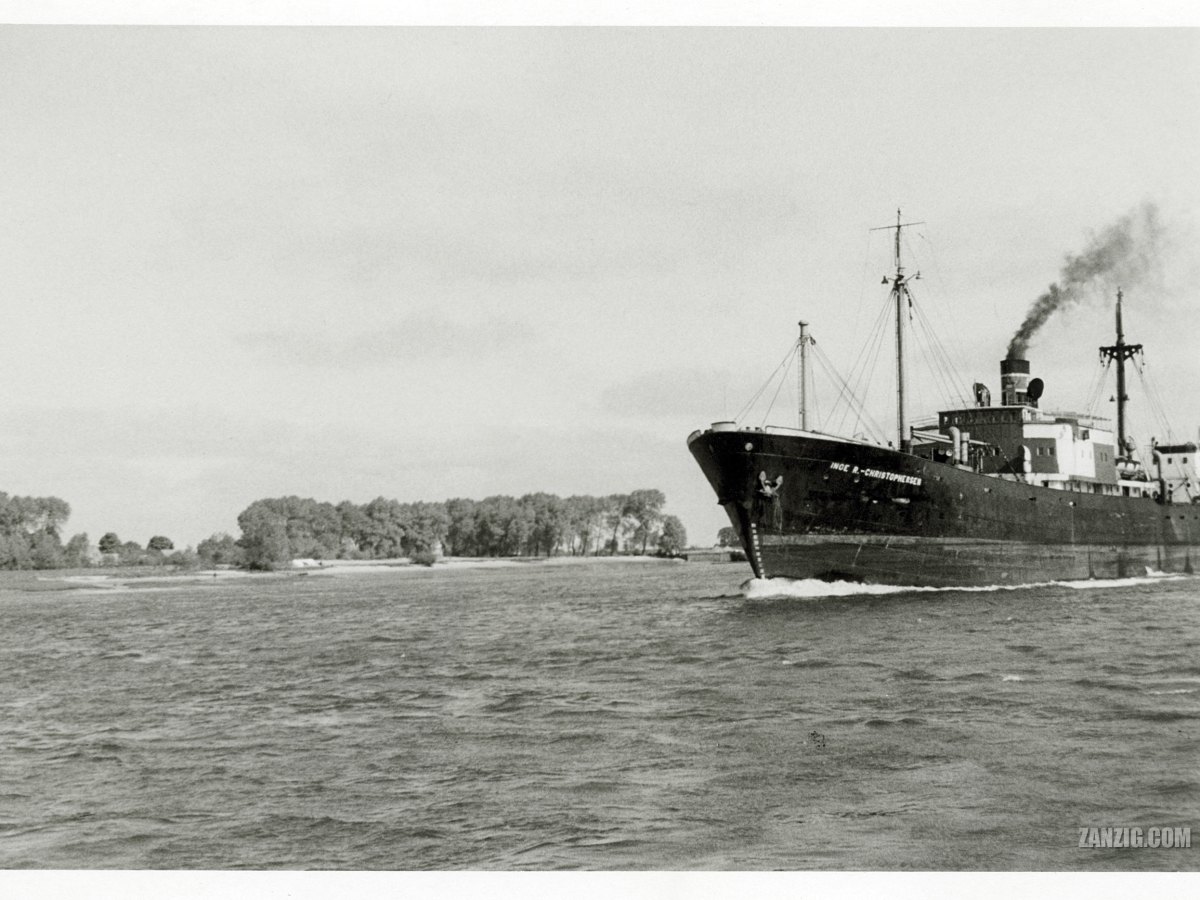Inge R.-Christophersen, Bremerhaven, Germany,&nbsp;1956