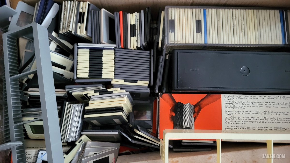 A Lot of 500+ Slides from the 50s and&nbsp;60s