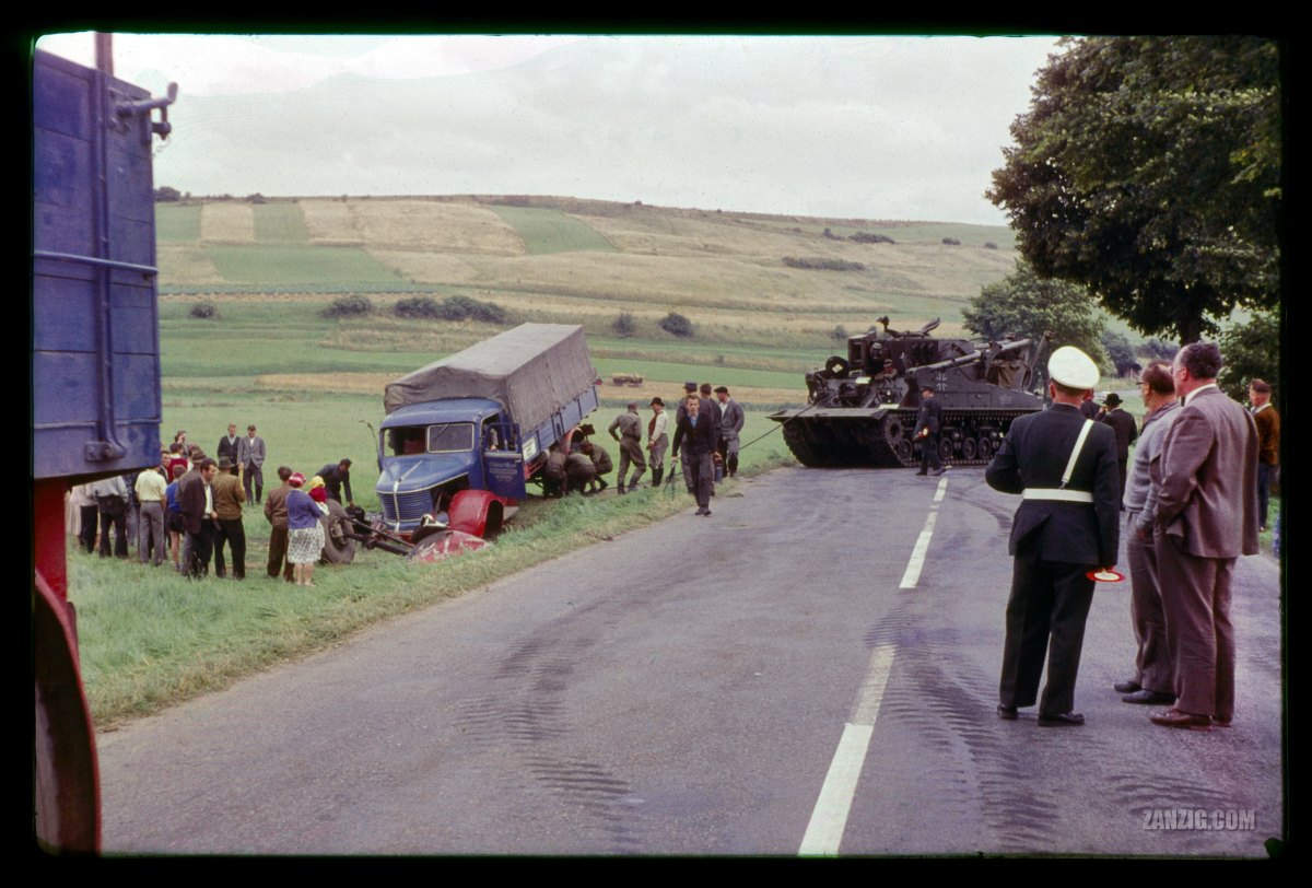 Traffic Incident, Germany, c.&nbsp;1958