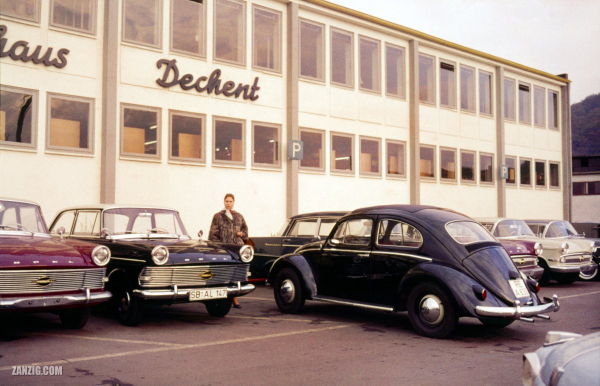 Autohaus Dechent, Saarbrücken, Germany, c.&nbsp;1961
