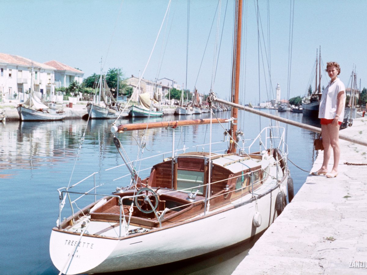 Porto Canale, Rimini, Italy,&nbsp;1958