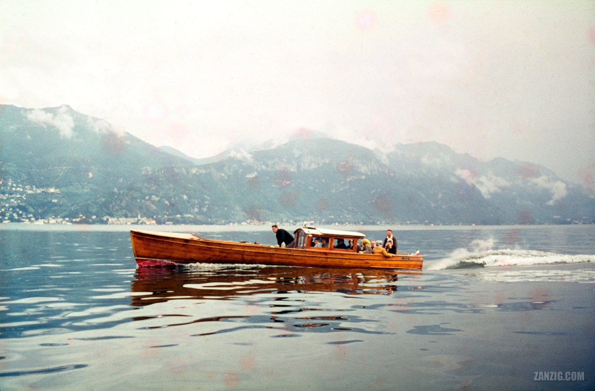 Water Taxi, Lago di Como, Italy,&nbsp;1960s