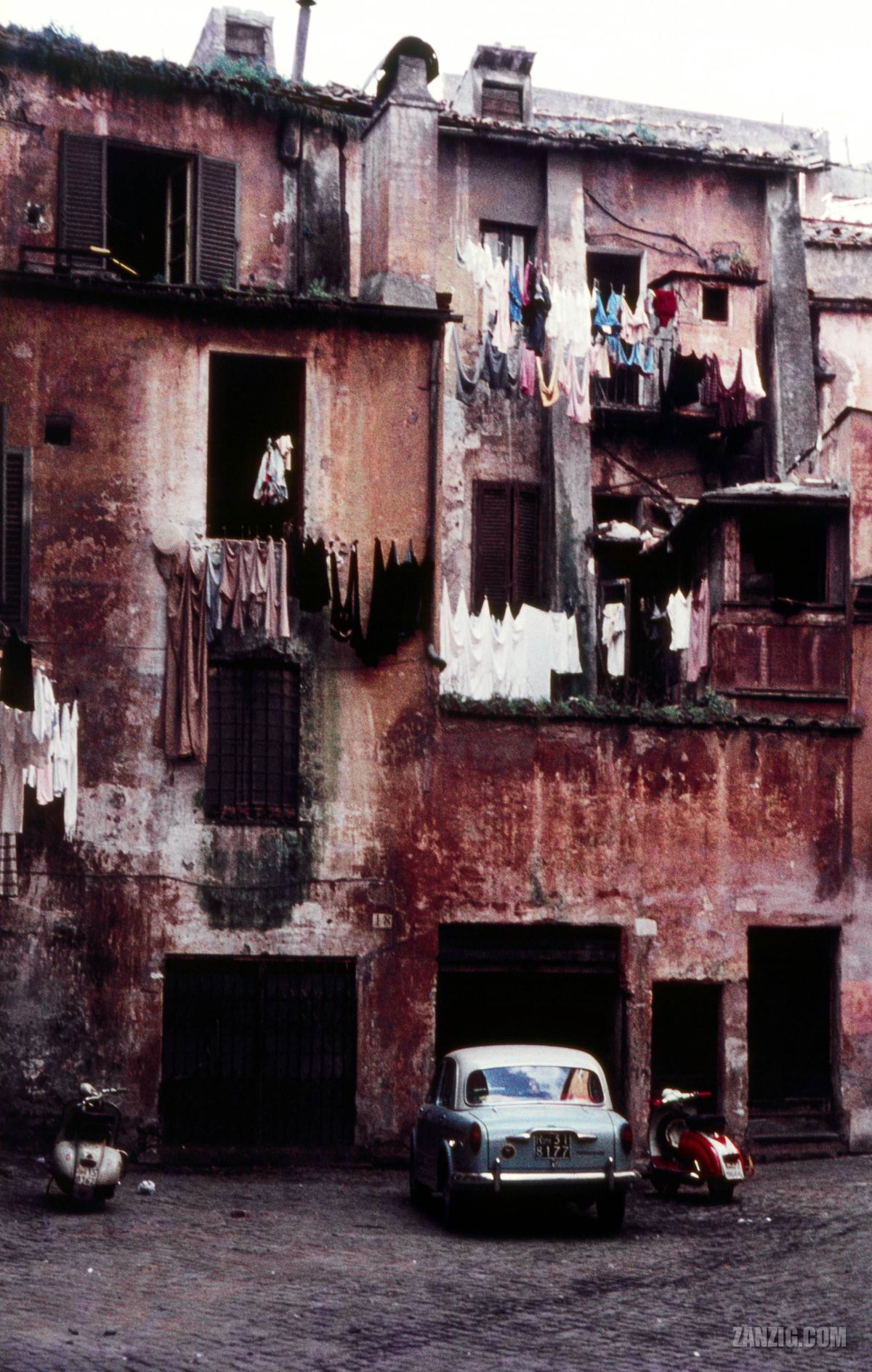 Former Ghetto, Rome, Italy,&nbsp;1960