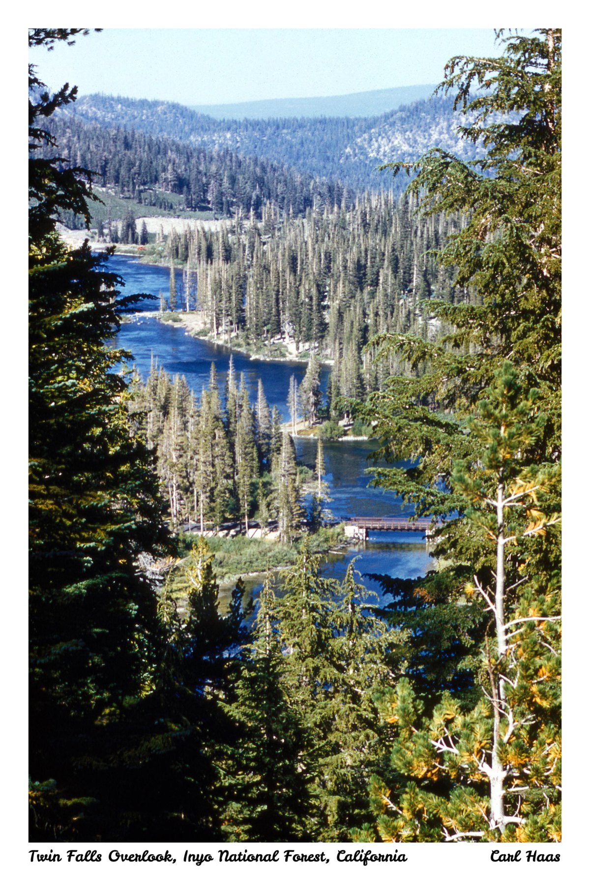 Twin Falls Overlook, California,&nbsp;1958