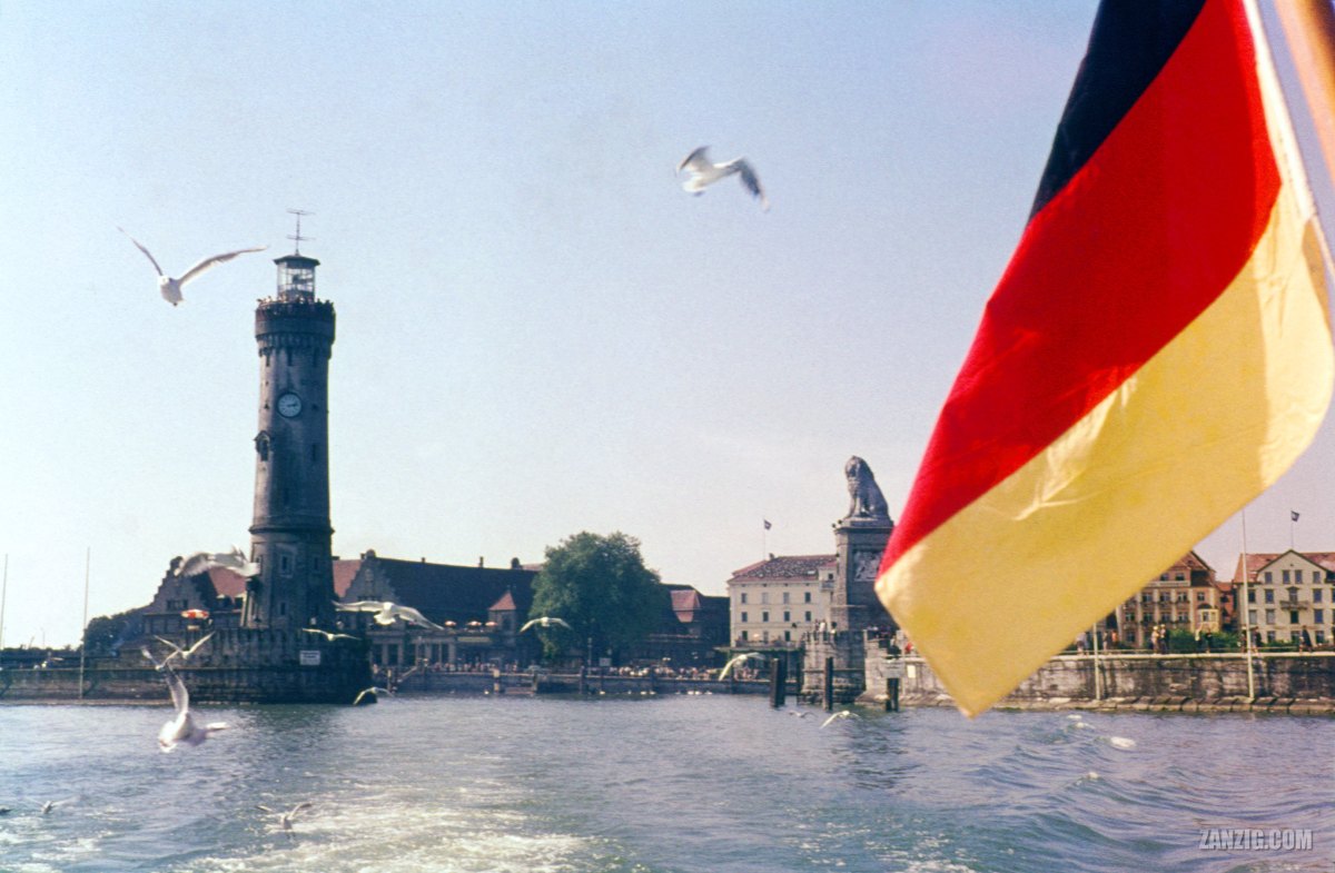 Harbour, Lindau, Germany,&nbsp;1958