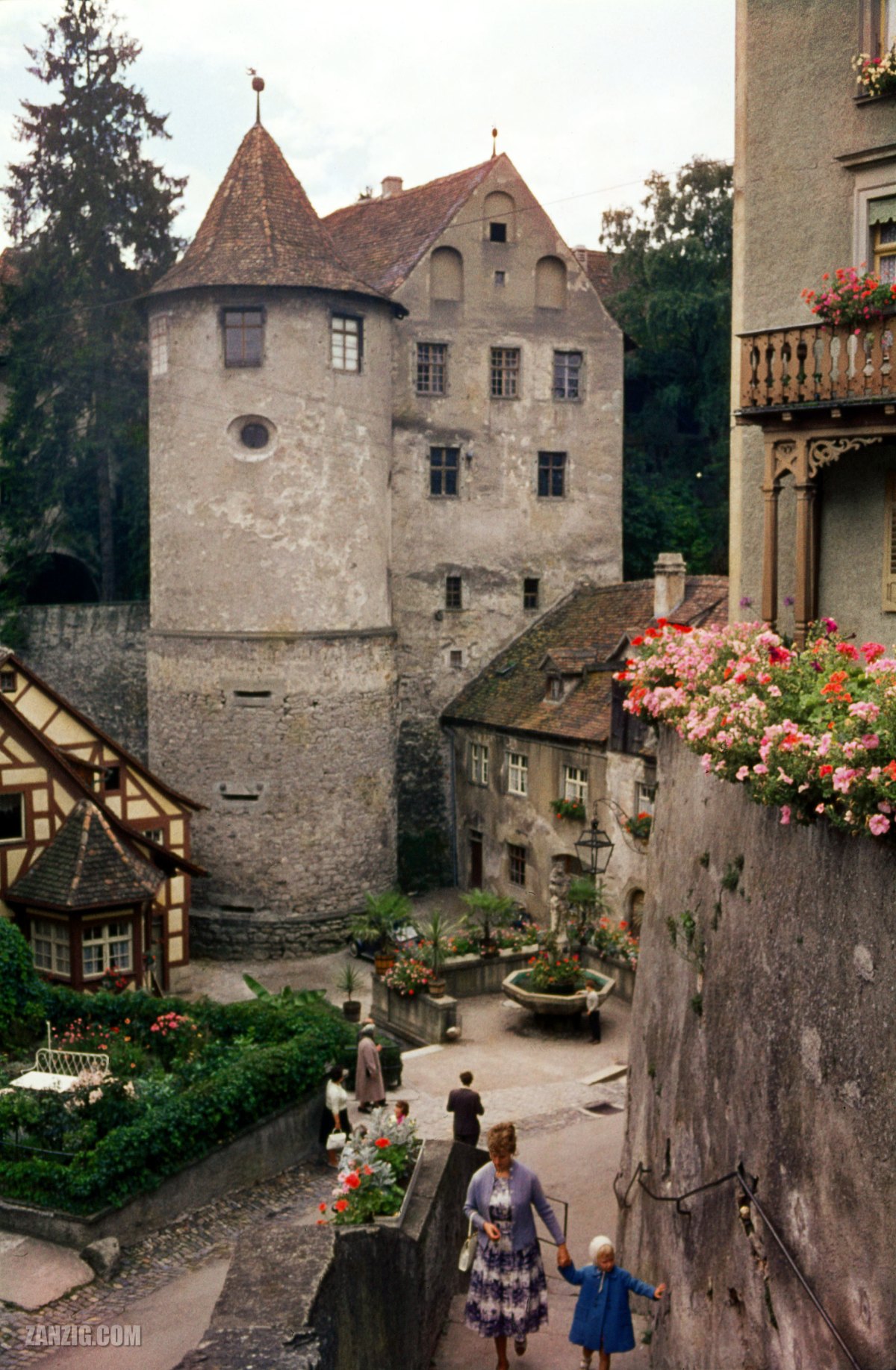 Castle, Meersburg, Germany,&nbsp;1958