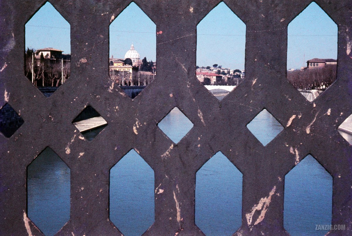 Ponte Sisto, Rome, Italy,&nbsp;1960