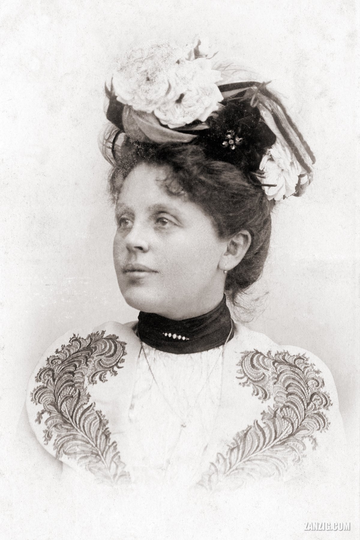 Portrait Of A Lady, Kiel, Germany, c.&nbsp;1904