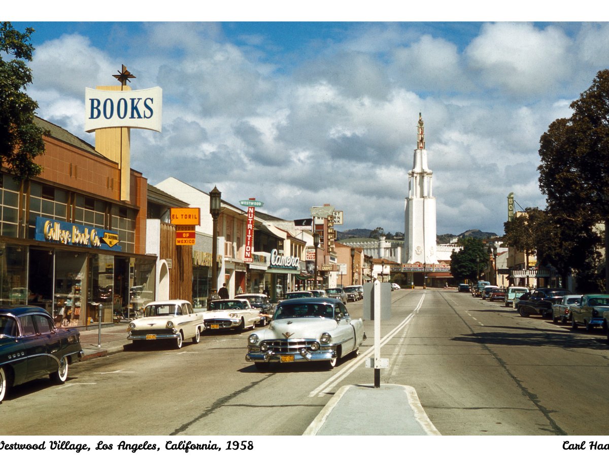 Westwood Village, Los Angeles, California,&nbsp;1958