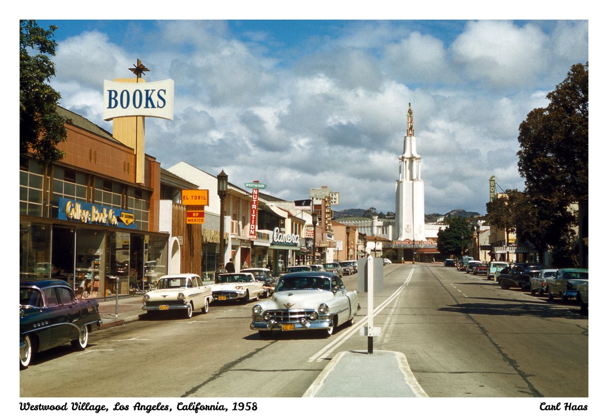 Westwood Village, Los Angeles, California,&nbsp;1958