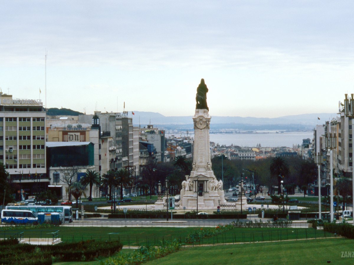 Praça Marquês de Pombal, Lisbon, Portugal,&nbsp;2000