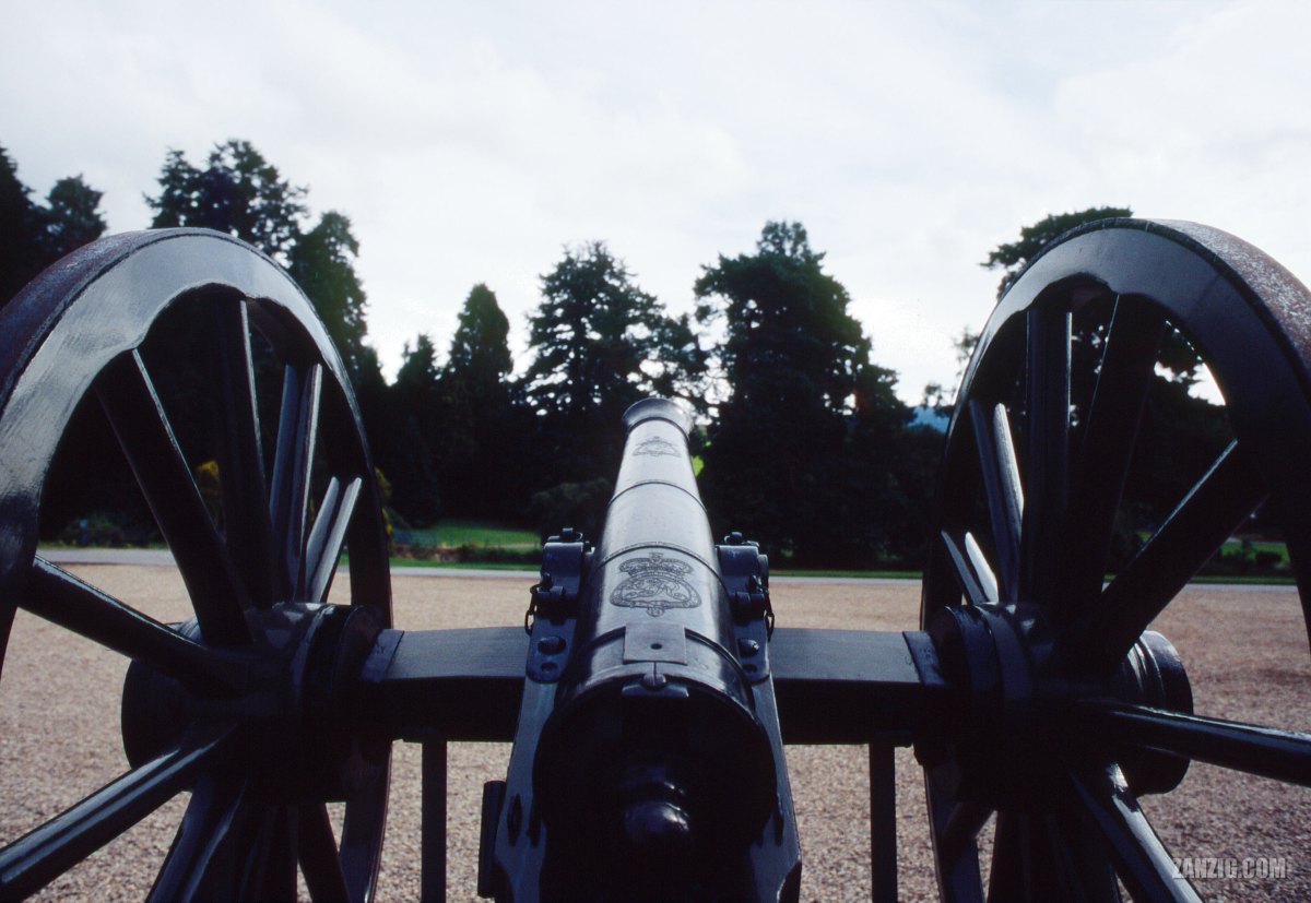 Gun, Blair Atholl Castle,&nbsp;Scotland