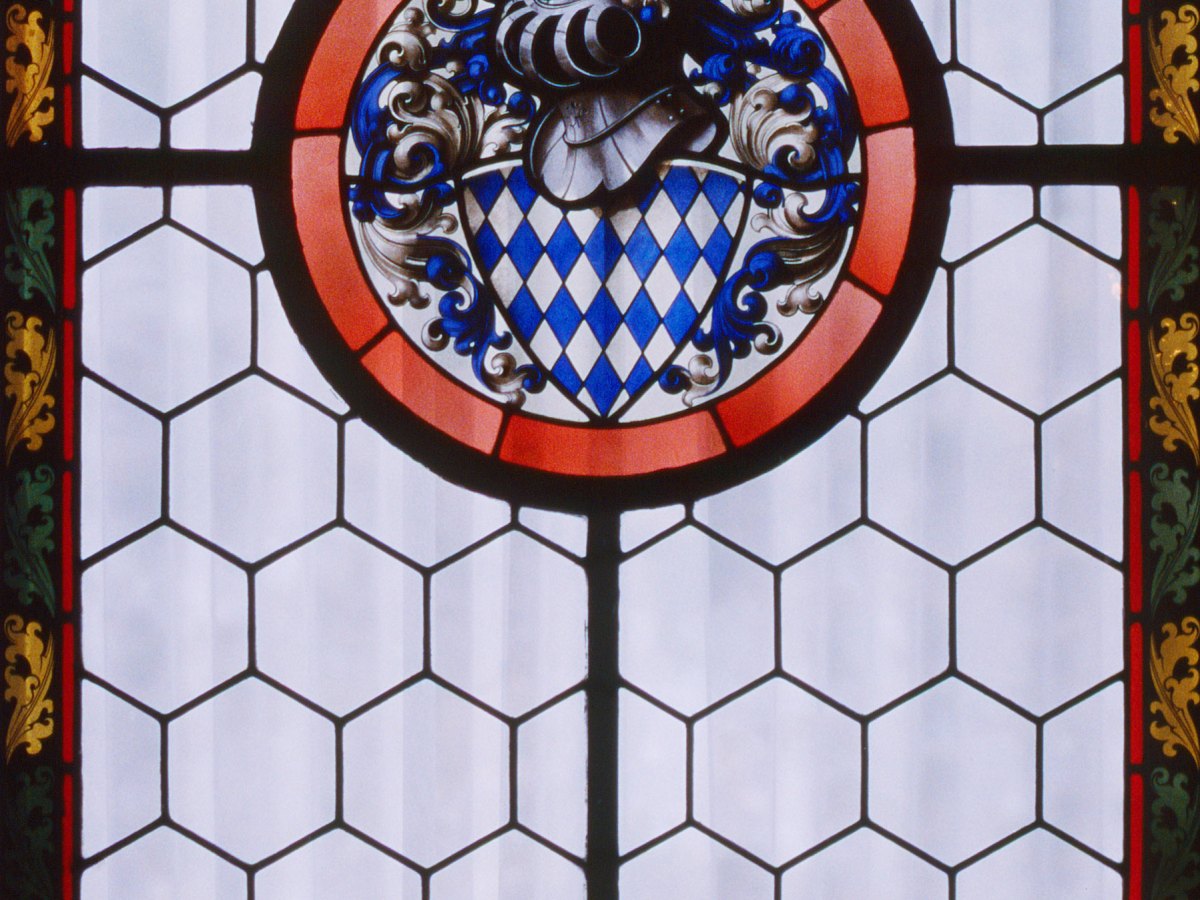 Stained Glass Window, Schloß Neuschwanstein, Schwangau,&nbsp;Bavaria